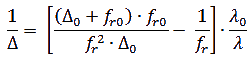 Diffractive Elongated Focus formula