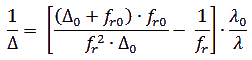 Diffractive Elongated Focus formula