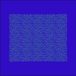 Correct VCSEL stitching of random dot pattern