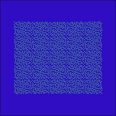 Correct VCSEL stitching of random dot pattern