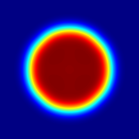 Round diffractive diffuser Round diffractive diffuser